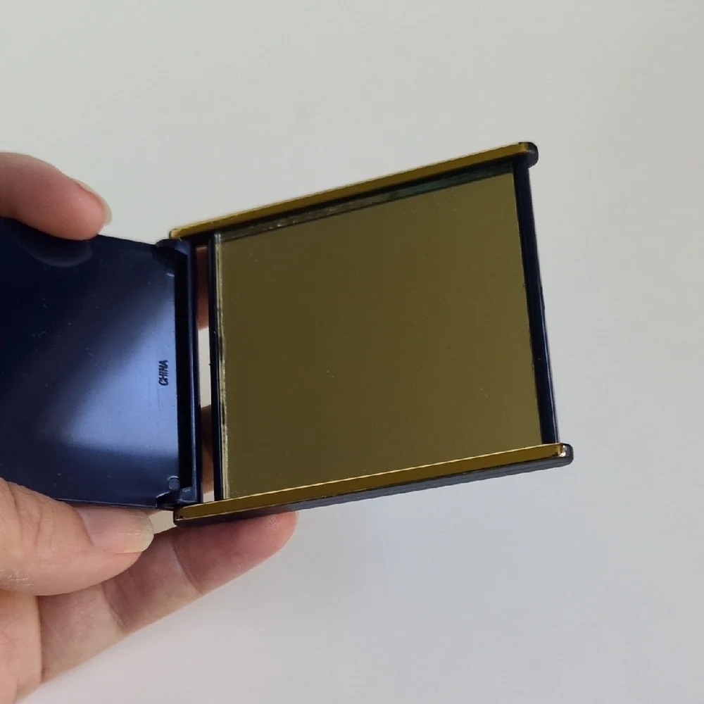 Vintage Estee Lauder Compact Standing Travel or Purse Mirrors - Rectangle Circle